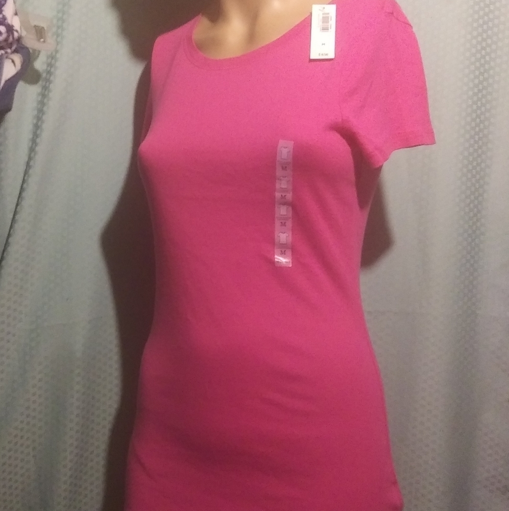 HOT PINK T-SHIRT OLD NAVY NWT SIZE M
